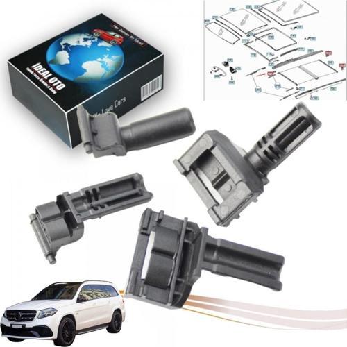 Mercedes Gl / Gls X166 | 2012-2019 İçin Ön Ve Arka Panoromik Sunroof Perde Ayakları