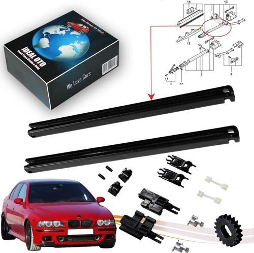 Bmw 5 E39 İçin Sunroof Ray Kızak Tamir Seti (Metal)