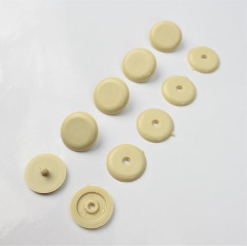 5Li Set- Krem Renk Emniyet Kemeri Klipsi Düğmesi Stop Düğme Toka