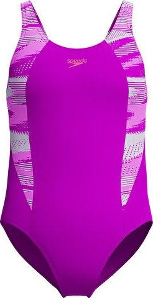 Hyperboom Splice Muscleback Jf Pink Kız Çocuk Mayosu 8-00372918627 Pembe