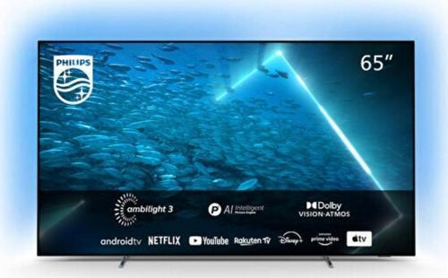 65OLED707 65" 165 Ekran Uydu Alıcılı 4K Ultra HD Smart OLED TV
