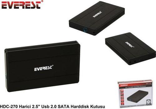 HDC-270 Harici 2.5" Usb 2.0 Sata Harddisk Kutusu