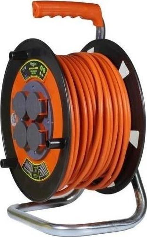 Seyyar Makaralı Uzatma Kablosu 3x1,5mm 20mt