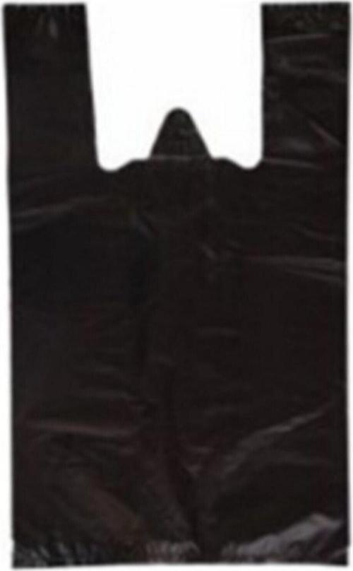 Poşet Hışır Kalın Atlet Büyük Boy 1  kg Siyah