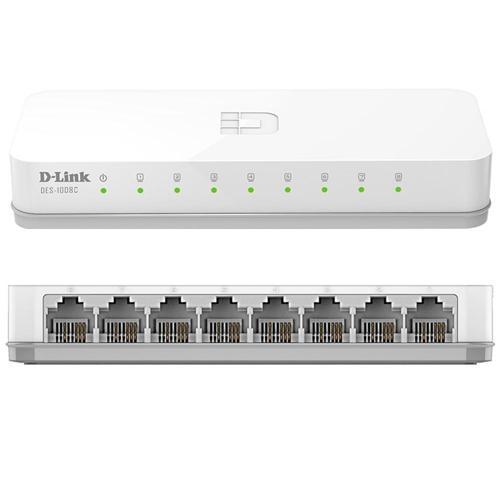 D-LINK DES-1008C 10/100 MBPS 8 PORT ETHERNET SWITCH (81)