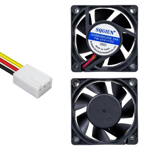 IC-216A FIRÇASIZ DC FAN 60X60X25MM 24 VOLT 3 PİN (K246)