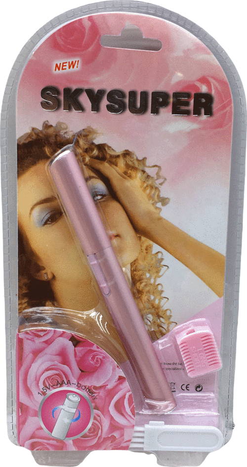 SKYSUPER PEMBE PİLLİ YANAK KIL ALMA MAKİNASI (K246)