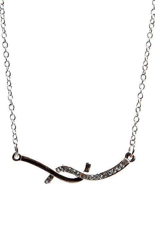 TKLY01475 Zirkon Taşlı End Figür Kolye