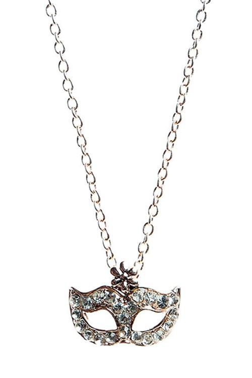 TKLY01451 Zirkon Taşlı Opera Figür Kolye