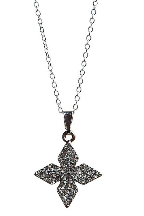 TKLY01469 Zirkon Taşlı Yıldız Kolye
