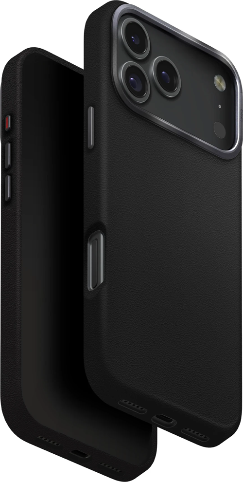 İphone 17 Pro Kılıf Lyden Vegan Deri Kaplama İnovatif Görünüm Magsafe Premium Kapak