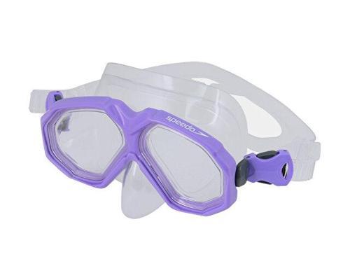Au Dual Lenses Mask With Snrkl Purp Unisex Yüzücü Gözlüğü SOL25002C-SWDG Mor