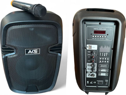 AUDIO PAQ-10 120 WATT ŞARJLI AMFİ
