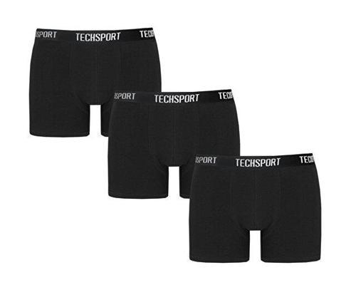 Boxer Short 3 Pack Erkek Boxer (3'lü) BX3001 Siyah
