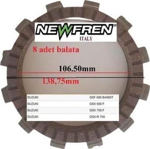 Suzuki Depraj Balatası Uyumlu Gsf600 Bandıt