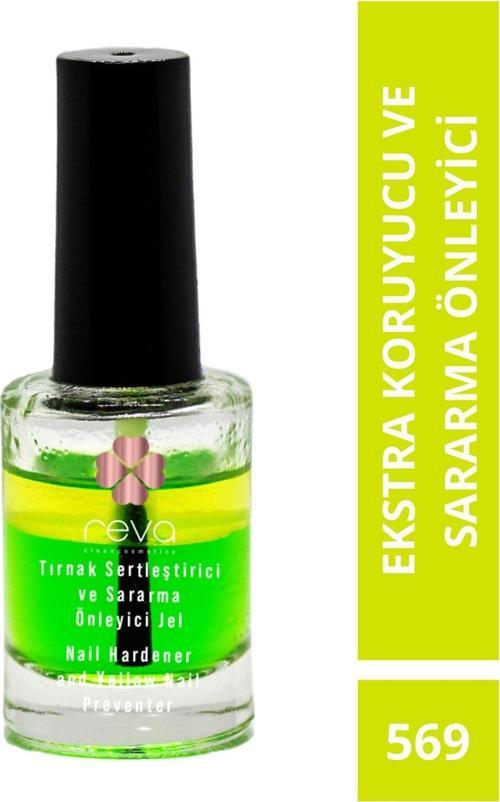 Tırnak Ve Sararma Önleyici Jel & Nail Hardener And Yellow 11 ml Rv569