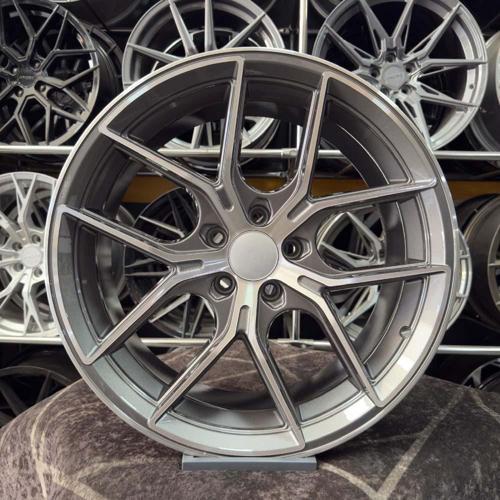 19 inç 5x120 Transporter Gun Metal Elmas Kesim Jant Modeli (4 Ade