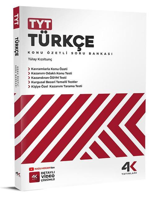 4K 2026 Tyt Türkçe Konu Özetli Soru Bankası