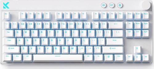 Mix 87 Beyaz %80 Lightning Manyetik Switch 8K Hz He Rgb Hotswap Mekanik Gaming Klavye