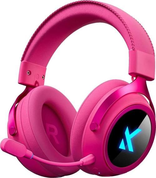 X9 Rose Red 7.1 Surround Kablosuz Gaming Kulaklık (Mc-X9-3)