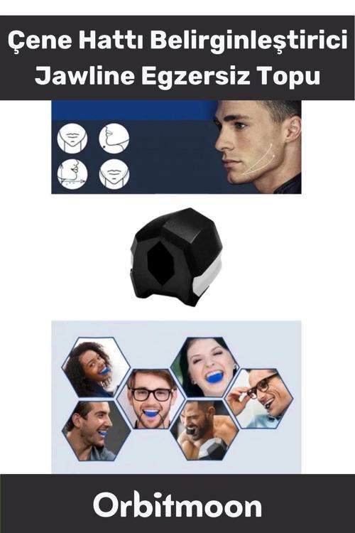 Premium Seri Silikon BPA İçermeyen Çene Çizgisi Güçlendirici Şekillendirici Jawline Egzersiz Topu