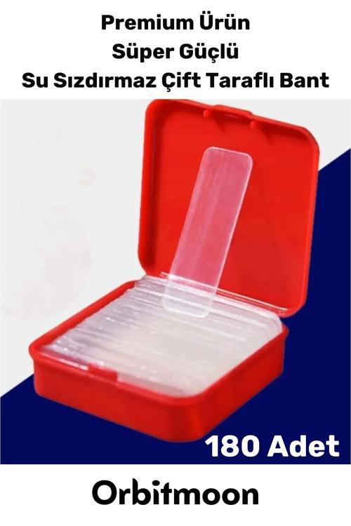 Premium Süper Güçlü Kolay Çıkarılabilir Yapışkan Çok Amaçlı 180 Parça Çift Taraflı Şeffaf Bant