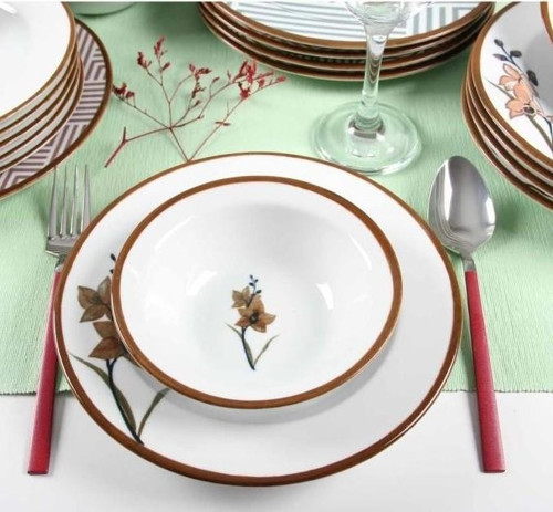 Azelya 24 Parça 6 Kişilik Yemek Takımı