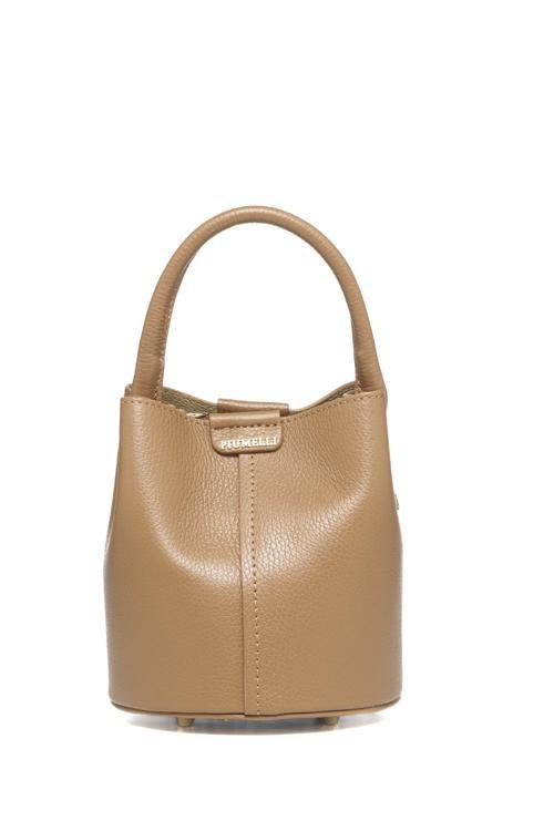 Kadın Omuz Çantası LOANA S Piumelli Milano Bag D44 Camel
