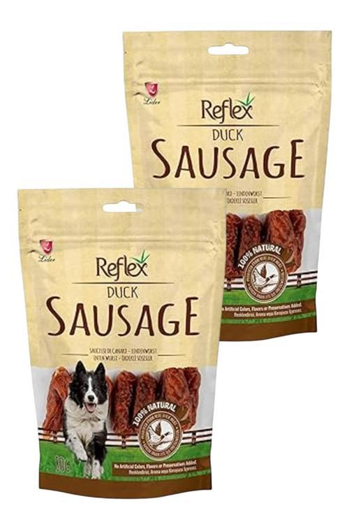 Sausage Ördekli Sosis Köpek Ödül Maması 80gr İkili Paket