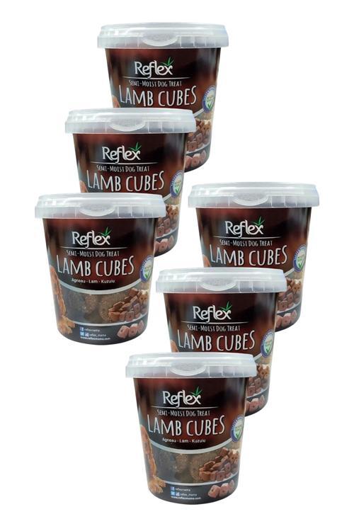 Semi Moist Kuzu Etli Küp Yetişkin Köpek Ödül Maması 500 gr Altılı Paket