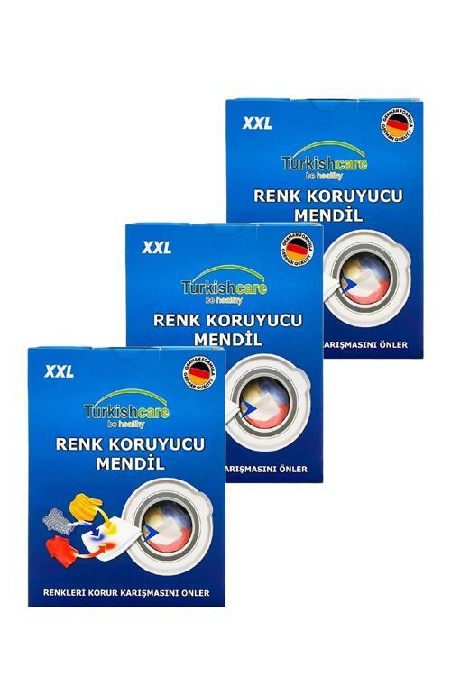 Renk Koruyucu Çamaşırlar için 12'li Mendil Üçlü Set