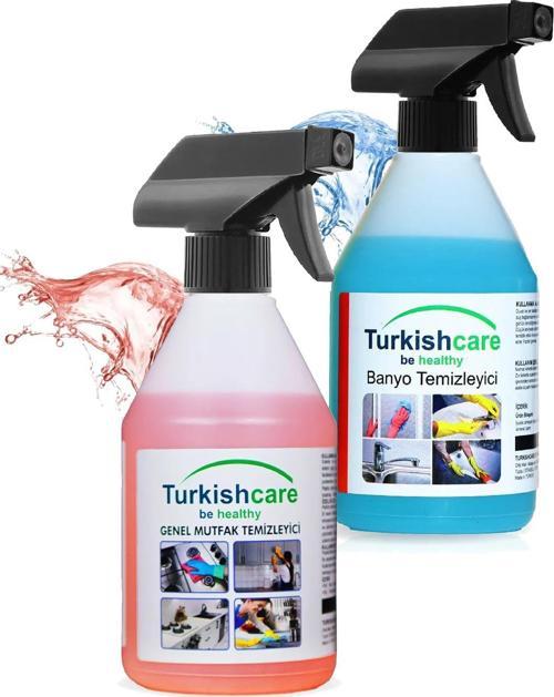 Banyo Ve Mutfak Temizleme Spreyi 500ml 2 Li