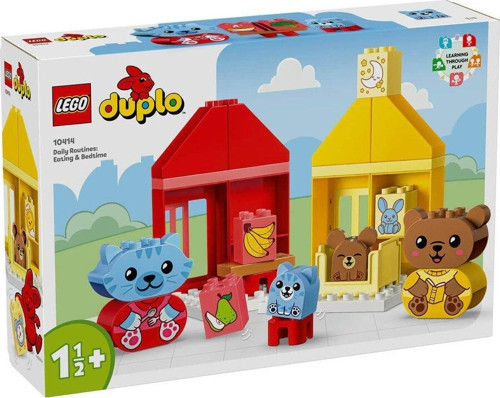 Duplo 10414 Günlük Rutinlerim: Yemek ve Uyku Zamanı 28 Parça +1,5 Yaş