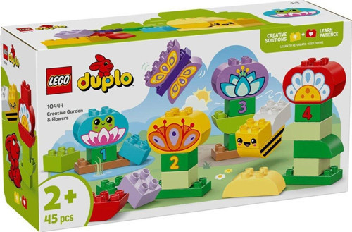 Duplo 10444 Yaratıcı Bahçe ve Çiçekler 45 Parça +2 Yaş