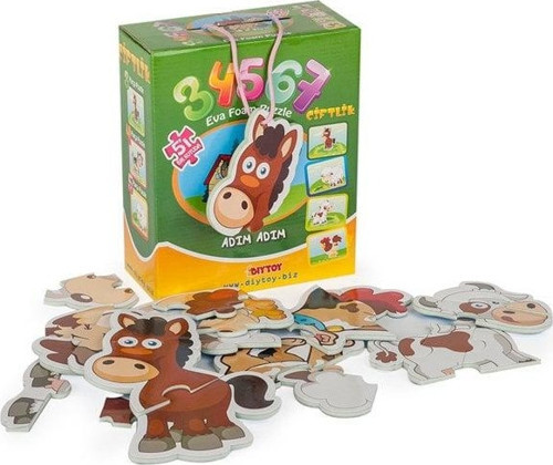 8018 KUT.PUZZLE ÇİFTLİK 3 4 5 6 7