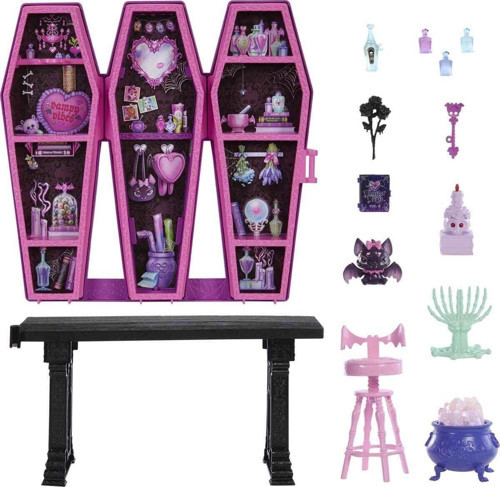JBF15 Monster High Draculaura'nın Gizemli İksirler Odası