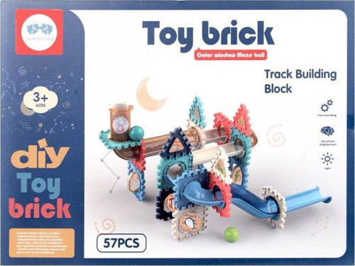 3253 Toy Brick 3D Yapı ve Tasarım Blokları 57 Parça -Sunman