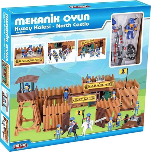 04 001 Mini Mekanik Seri 1 Kuzey Kalesi -Pilsan Oyuncak