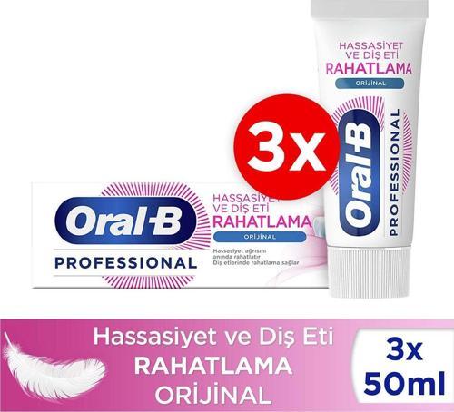 Professional Hassasiyet Ve Rahatlama Diş Macunu 50 ml X3