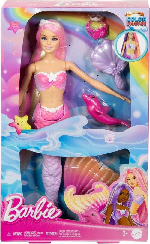 HRP97 Barbie Renk Değiştiren Deniz Kızı ve Aksesuarları