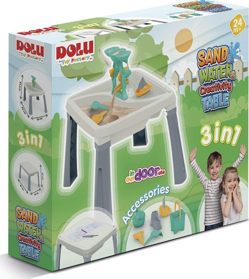 2677 Su Kum Yaratıcılık Masası -Dolu