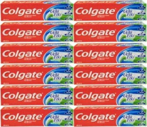 Üçlü Etki Diş Macunu 50 ml x 12 Adet Üçlü12