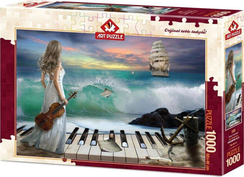 4468 Art Puzzle Deniz Senfonisi 1000 Parça Puzzle