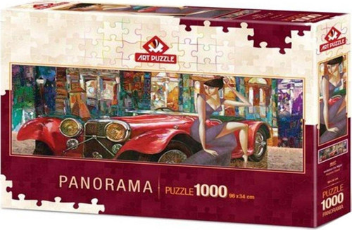 4647 Art Puzzle Akşama Davet 1000 Parça Panorama Puzzle