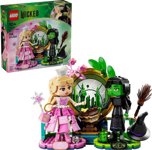75682 Wicked - Elphaba ve Glinda Figürleri 558 Parça +10 Yaş