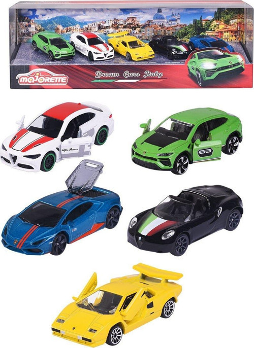 212053178 Majorette Dream Italy Araba 5 Parça