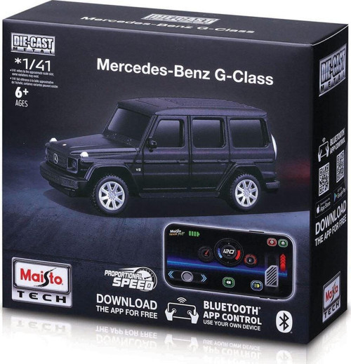 MAY 20052 Maisto 1:41 APP Control Kumandalı Metal Araba - Mercedes-Benz G-C