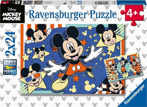 55784 Disney Start the film 2x24 parça Ravensburger Puzzle