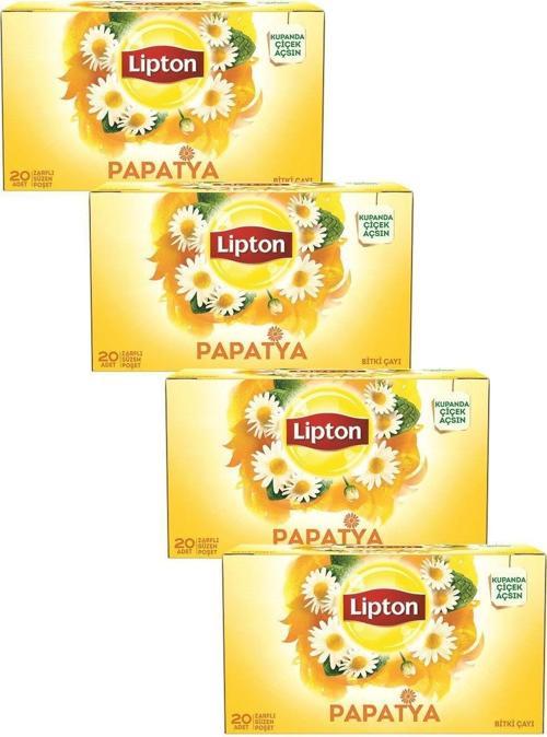 Papatya Çayı 20'li Bardak Poset Cay X 4 Adet