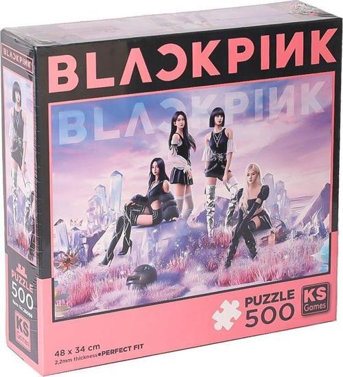 20069 Black Pink 500 Parça Puzzle